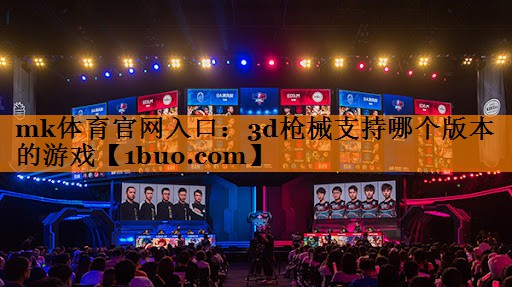 3d枪械支持哪个版本的游戏