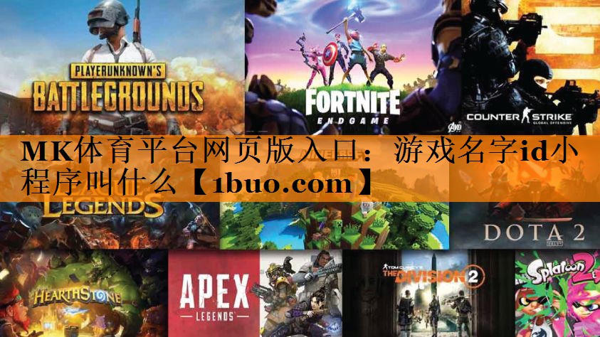 MK体育平台网页版入口：游戏名字id小程序叫什么
